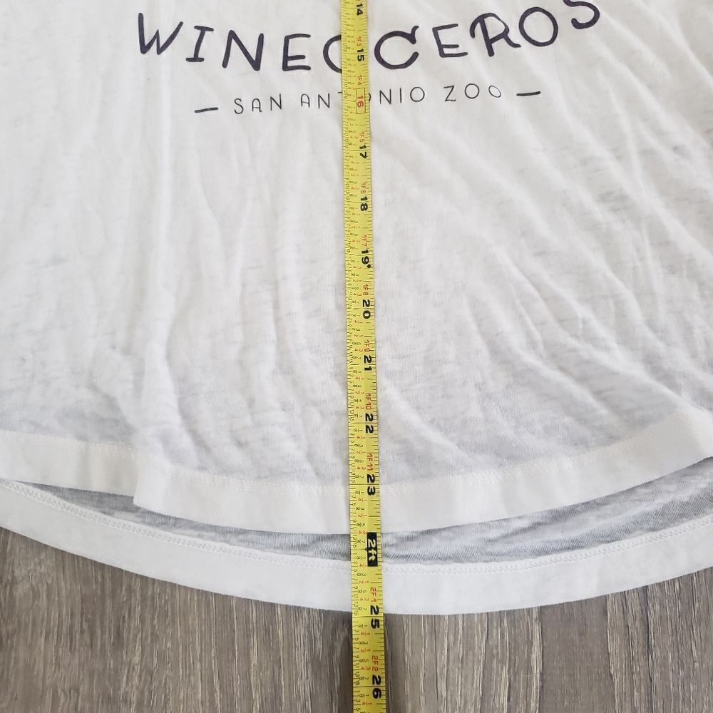 Duck Company Wineocerus San Antonio Zoo Graphic Long Sleeve Baseball T Shirt M - Picture 7 of 7